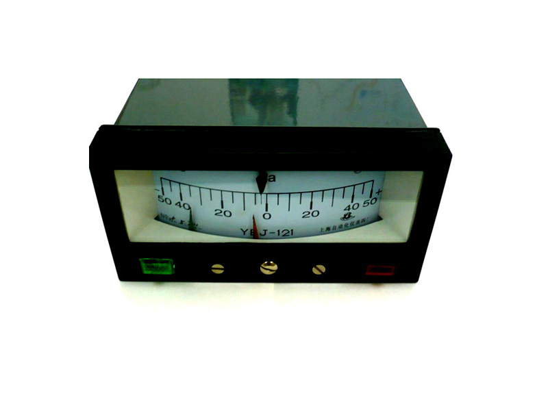 YEJ-121矩形接点膜盒压力表